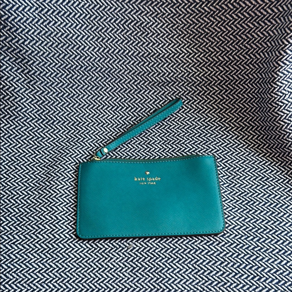 Kate Spade Teal Wristlet